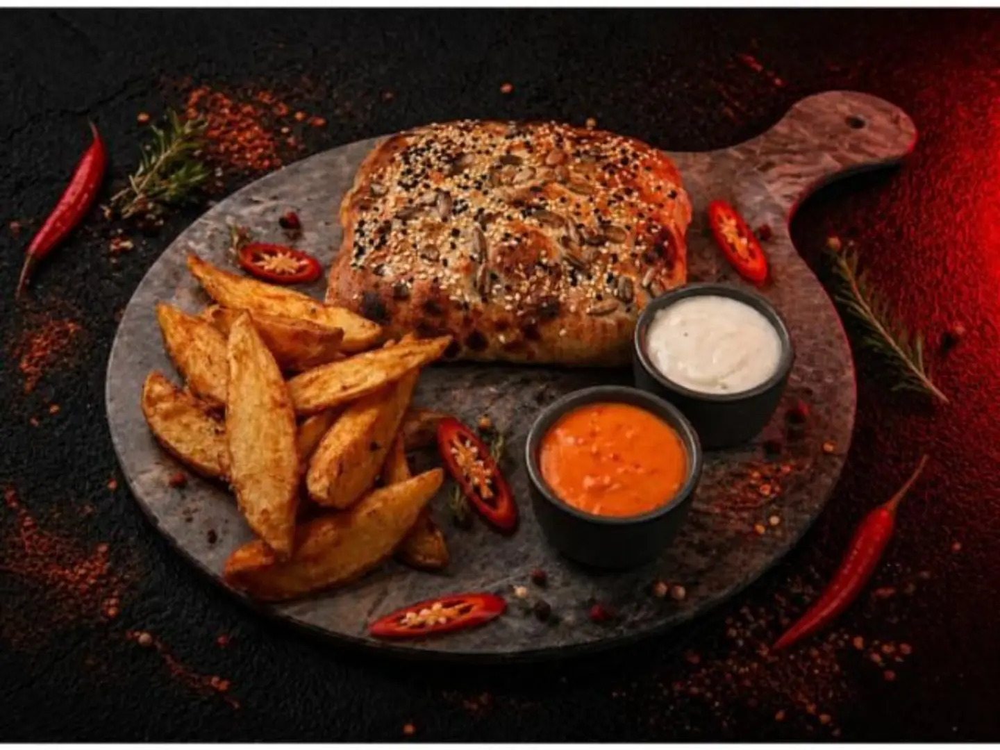 Rica Hot & Spicy Burger