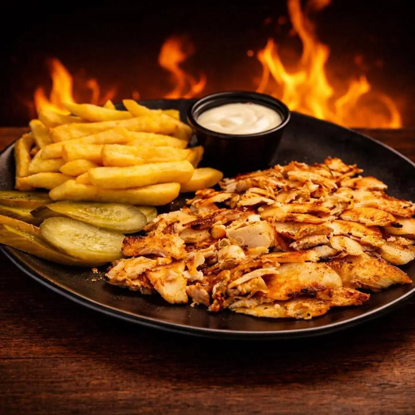 Chicken Shawarma Plate