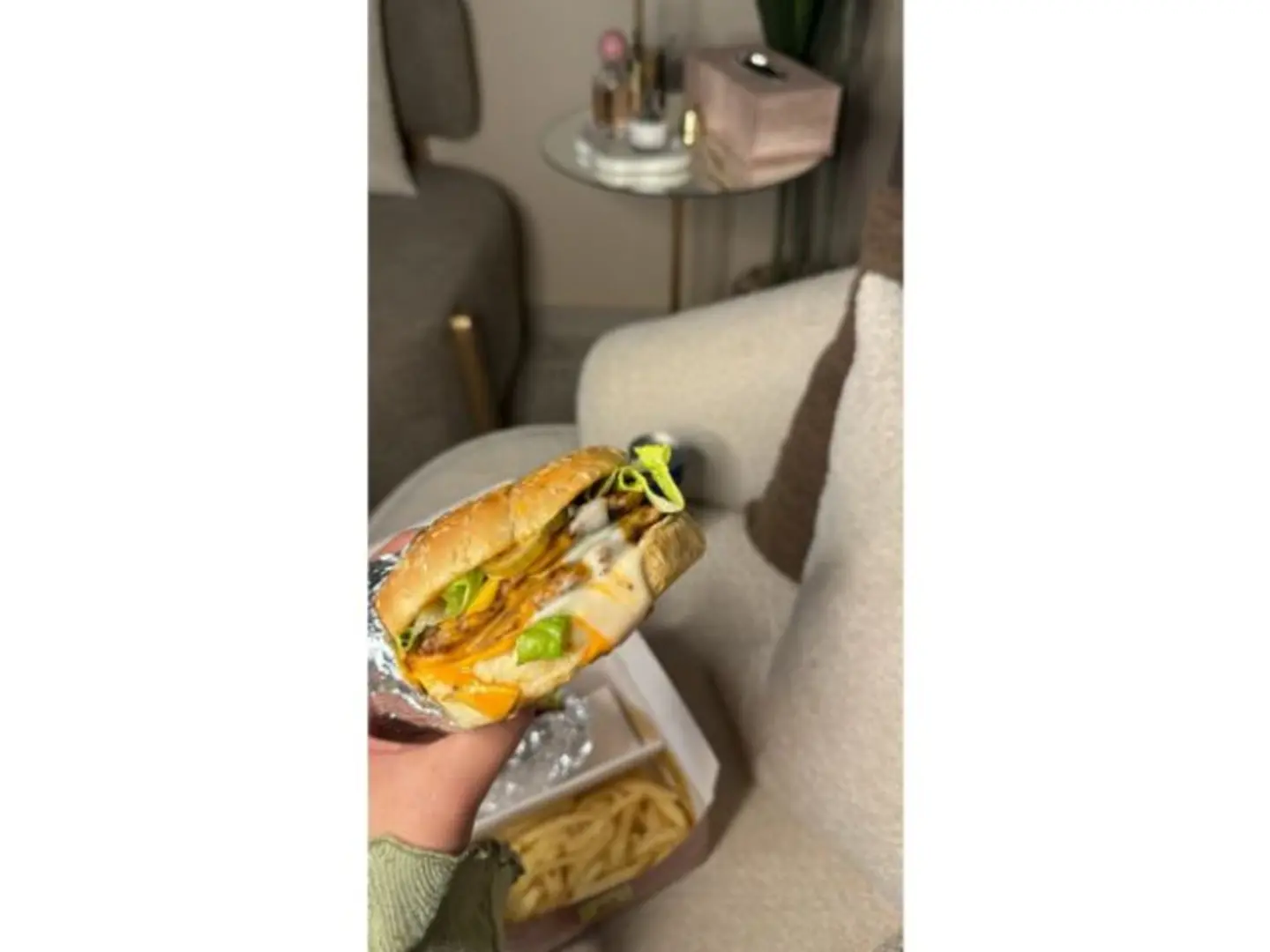 وجبه برجر مشوي دبل