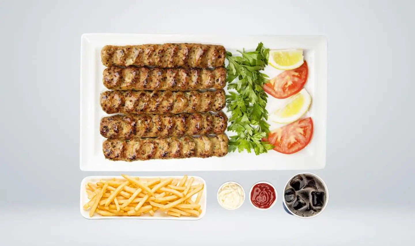وجبة كباب دجاج
