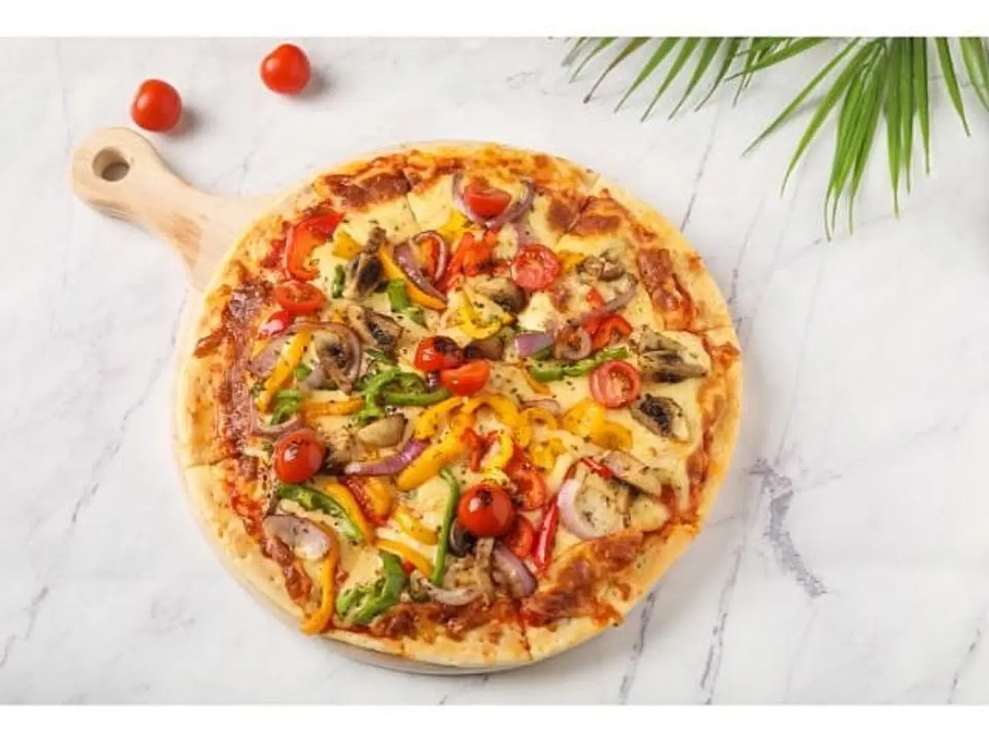 بيتزا بالخضار