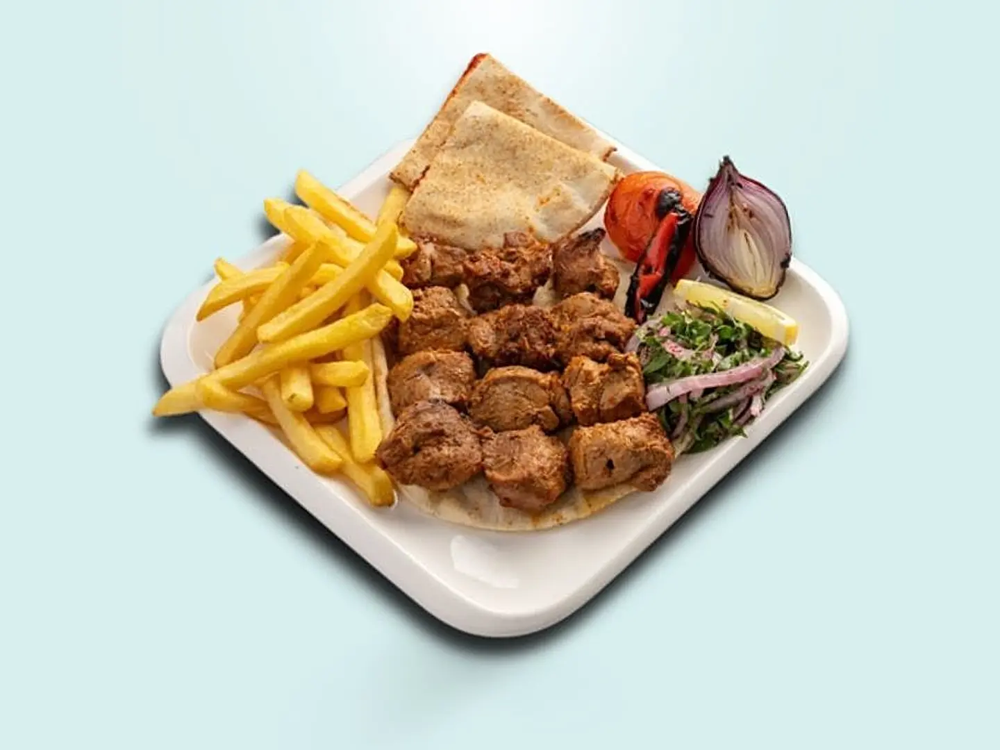 صحن اوصال لحم