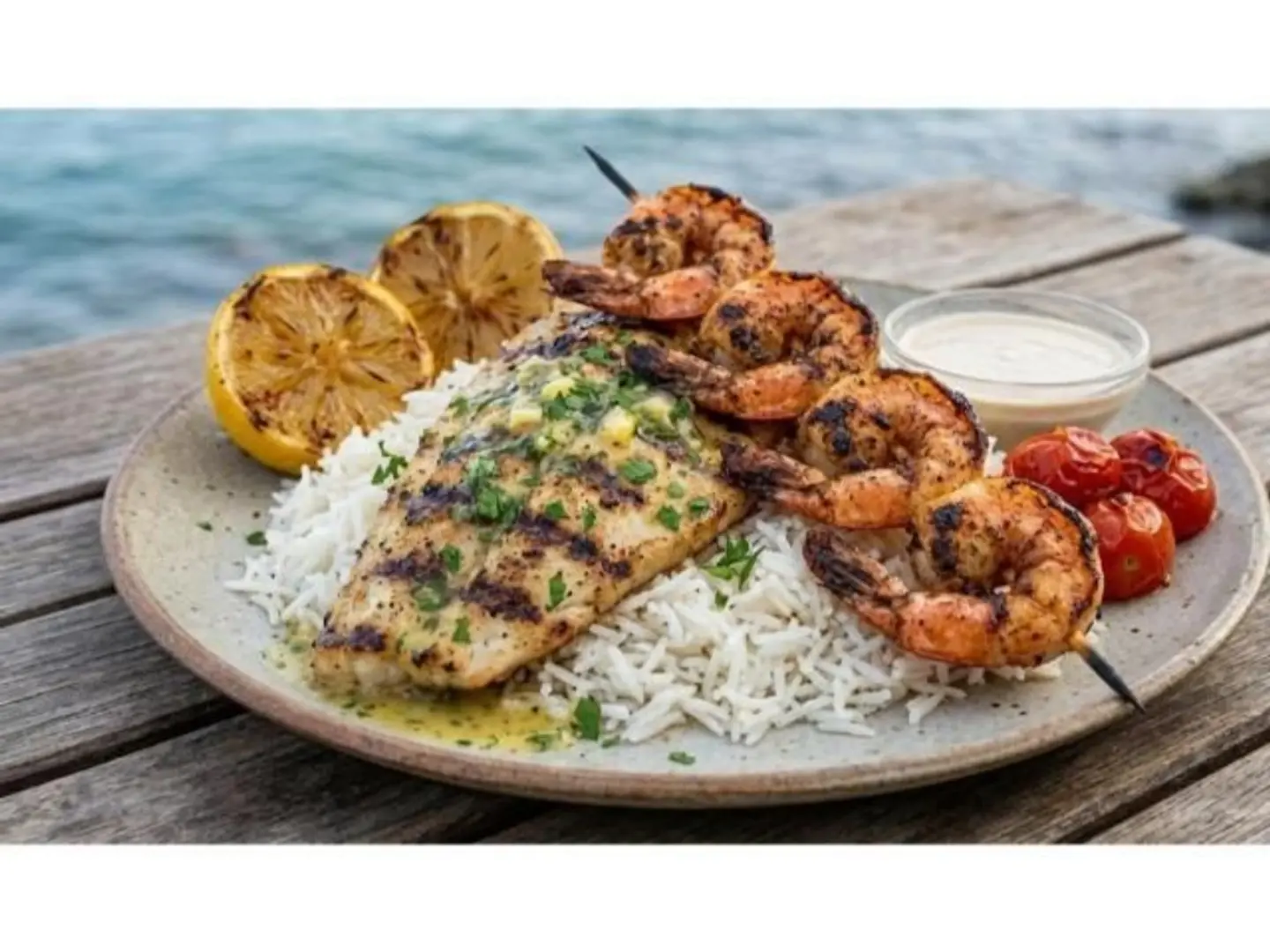 Grilled Shrimp Meal