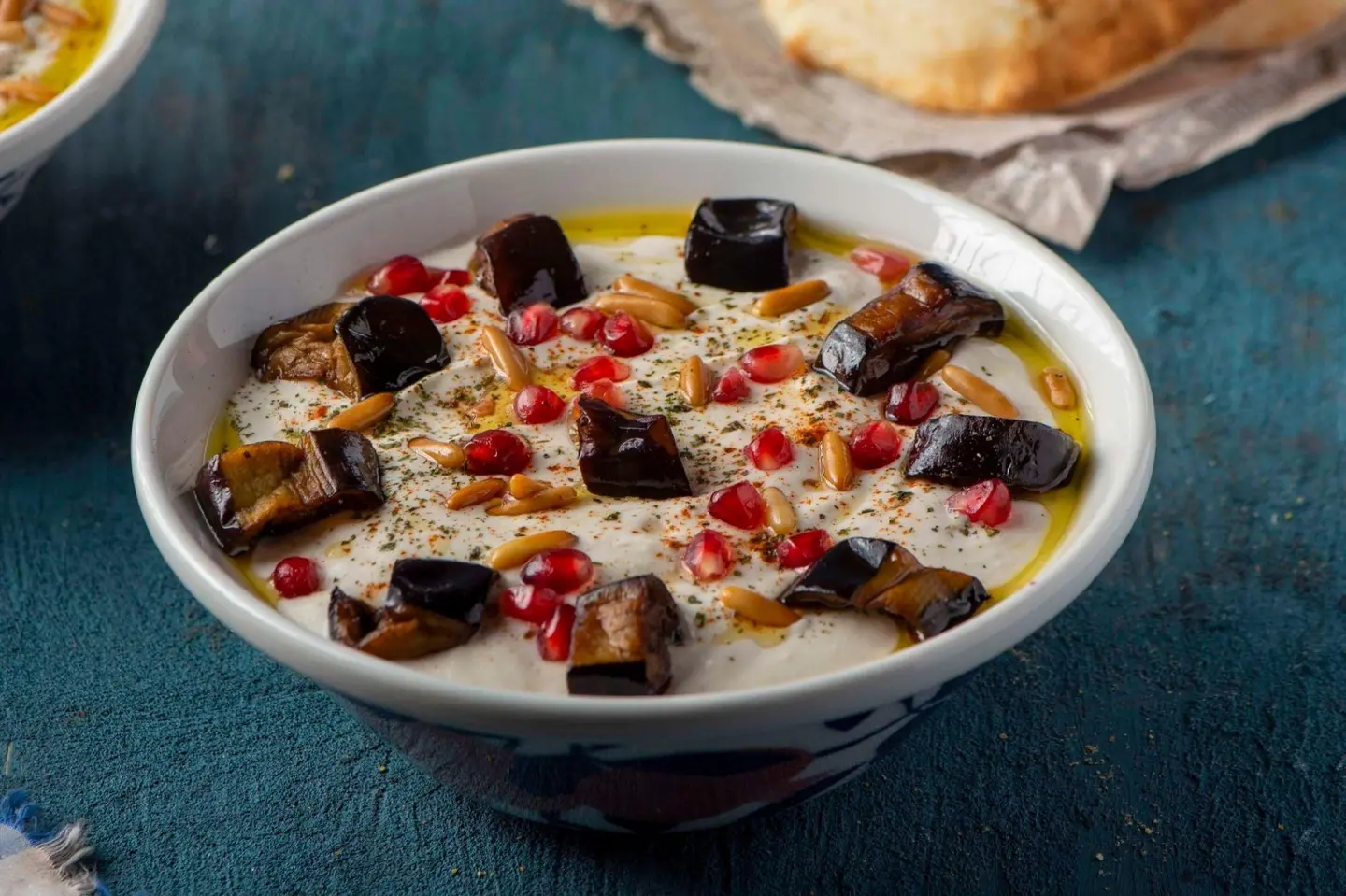 Eggplant Fatteh