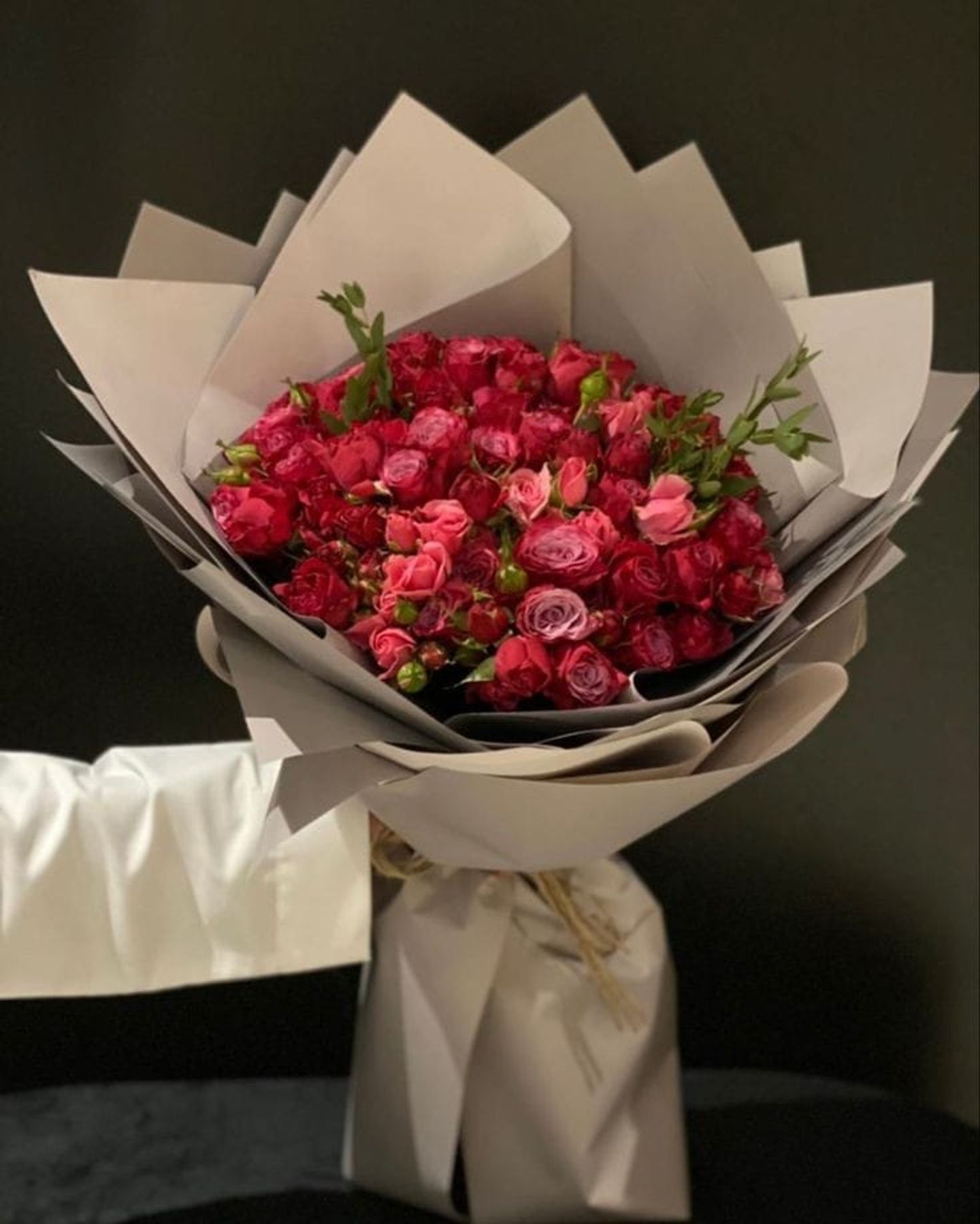 Baby Rose 1 Round Bouquet