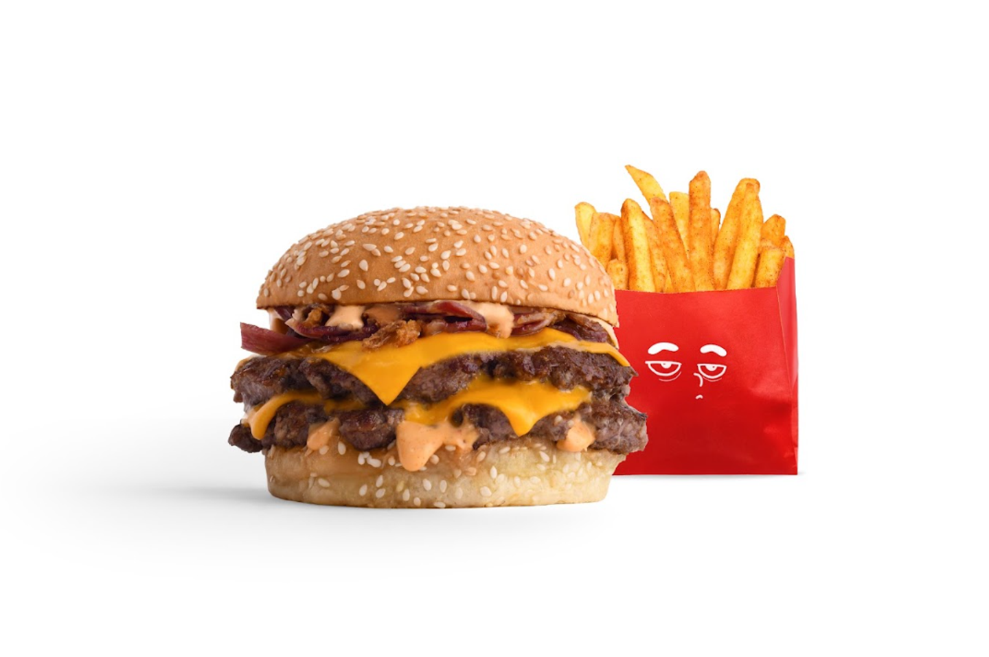 Wbj Burger With Fries