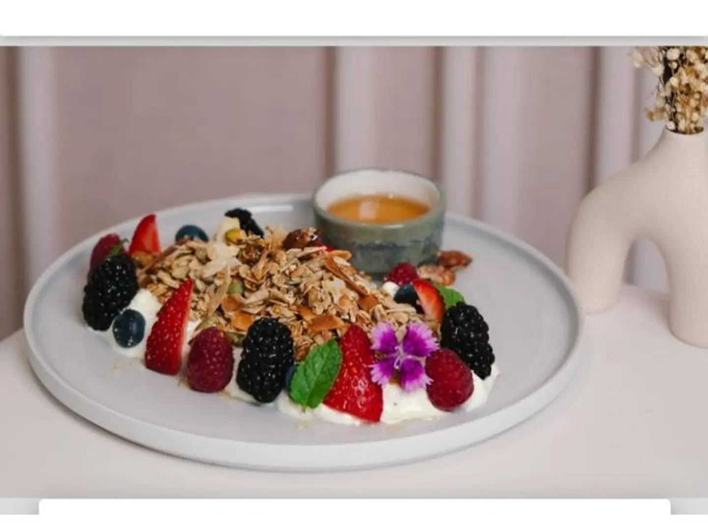 Granola On A Plate