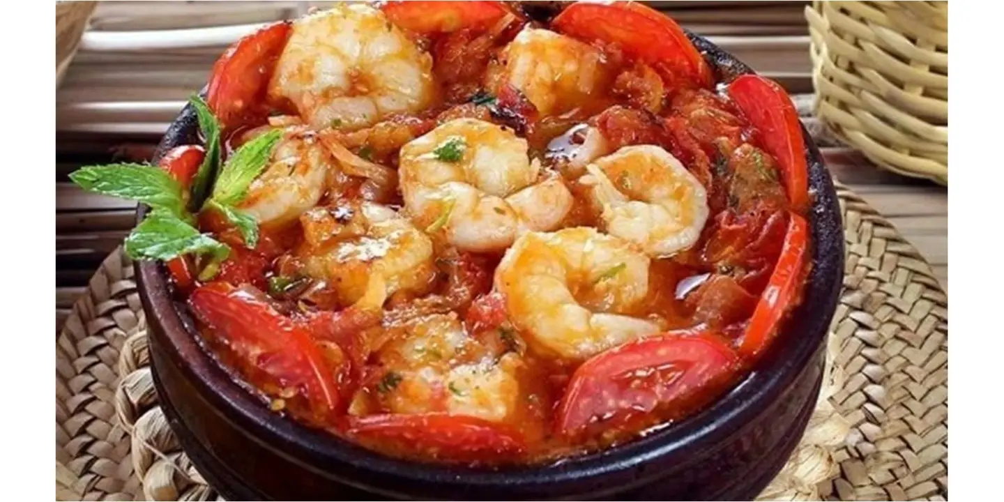Shrimp Tagine With Red Sauce