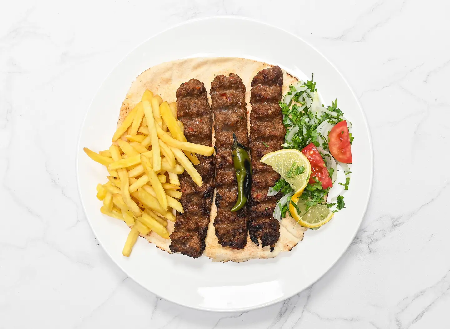 سيخ كباب لحم الضأن