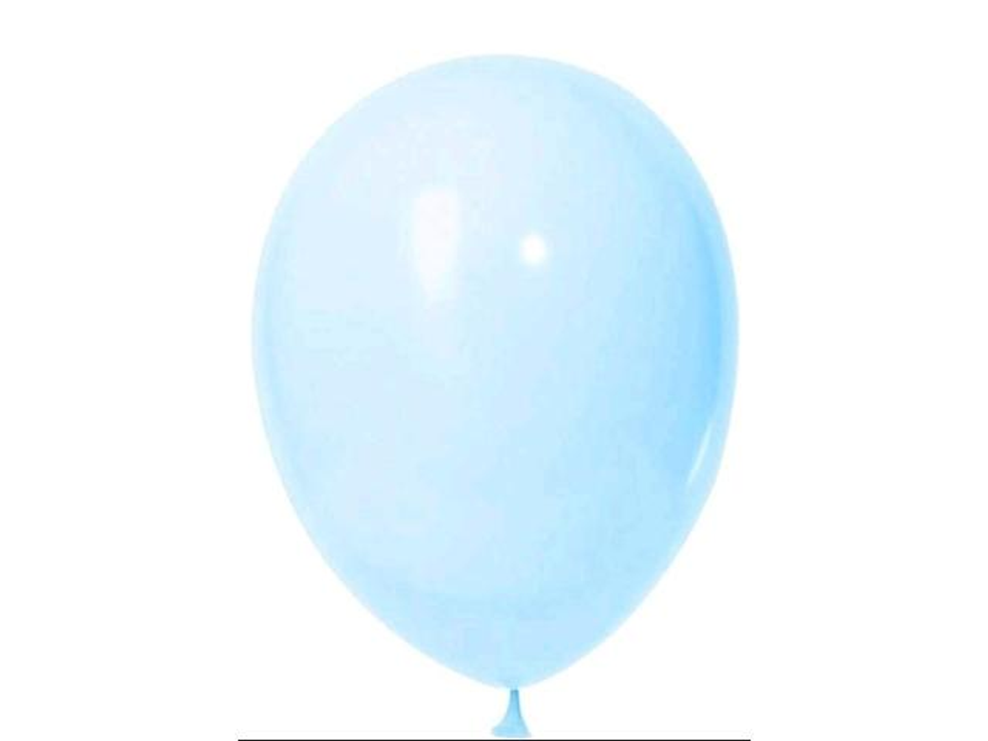 بالون أزرق فاتح هيليوم