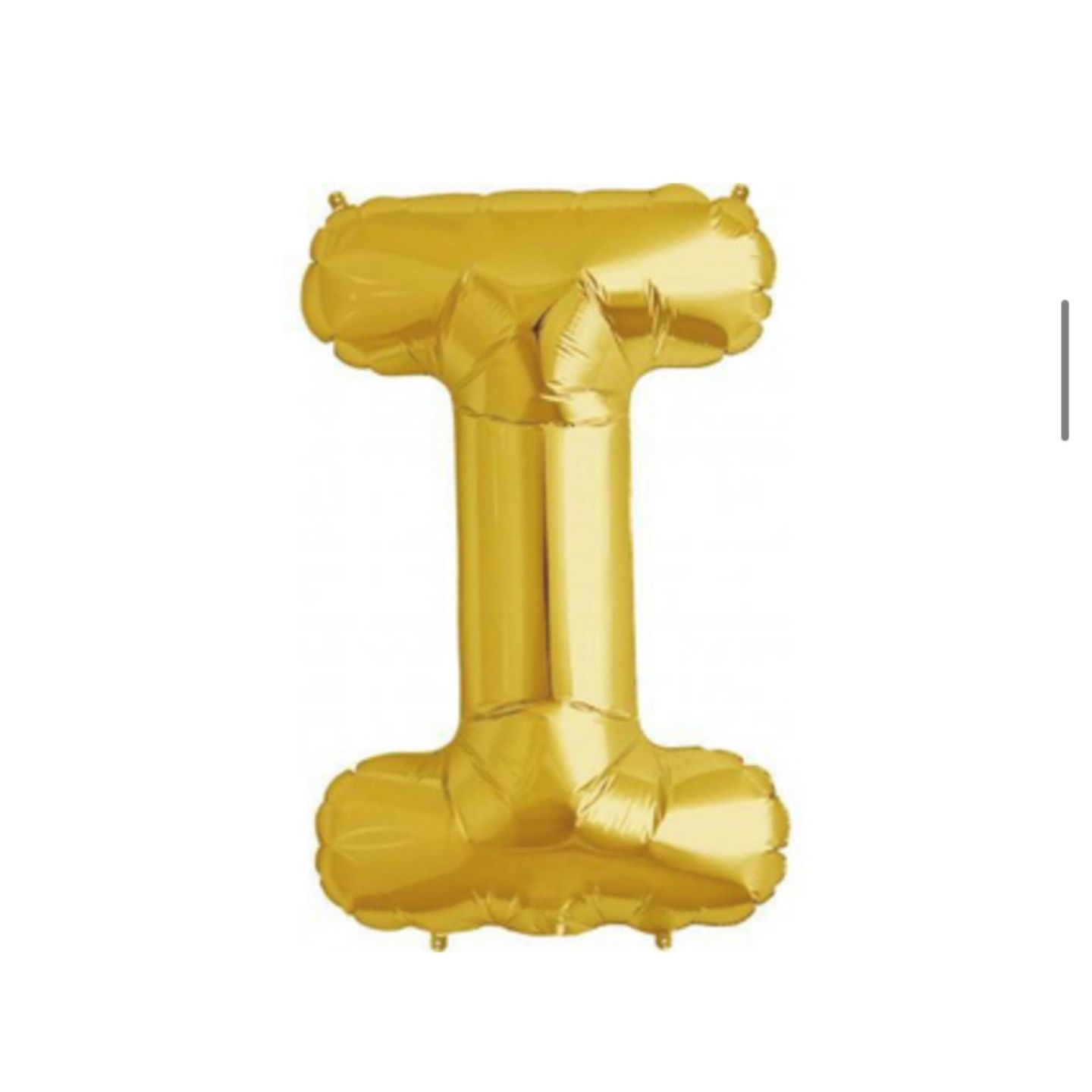 Letter I Gold