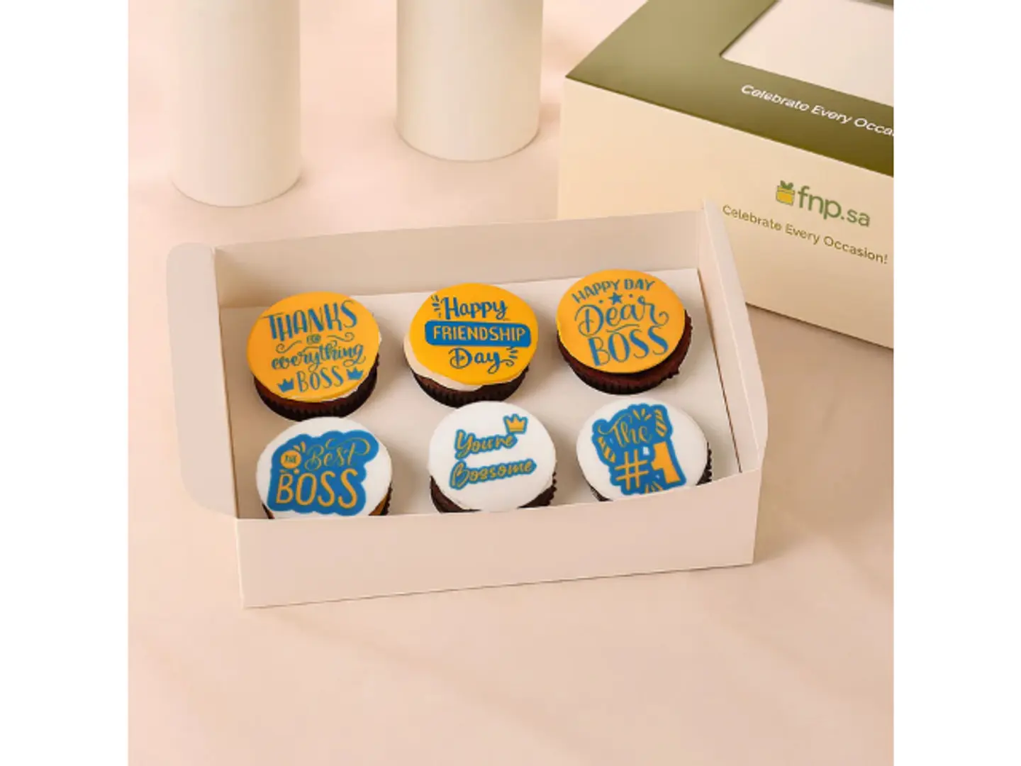 Boss Day Chocolate Cupcake Box