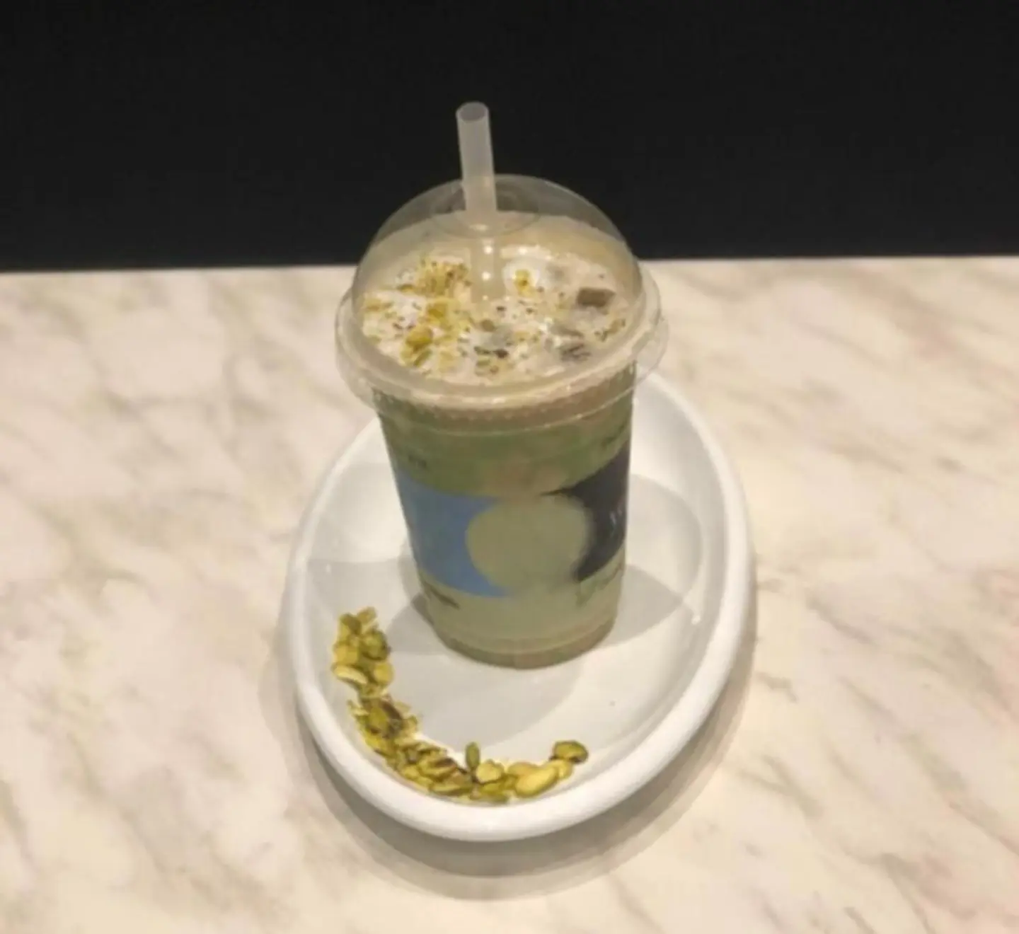 Iced Pistachio Latte