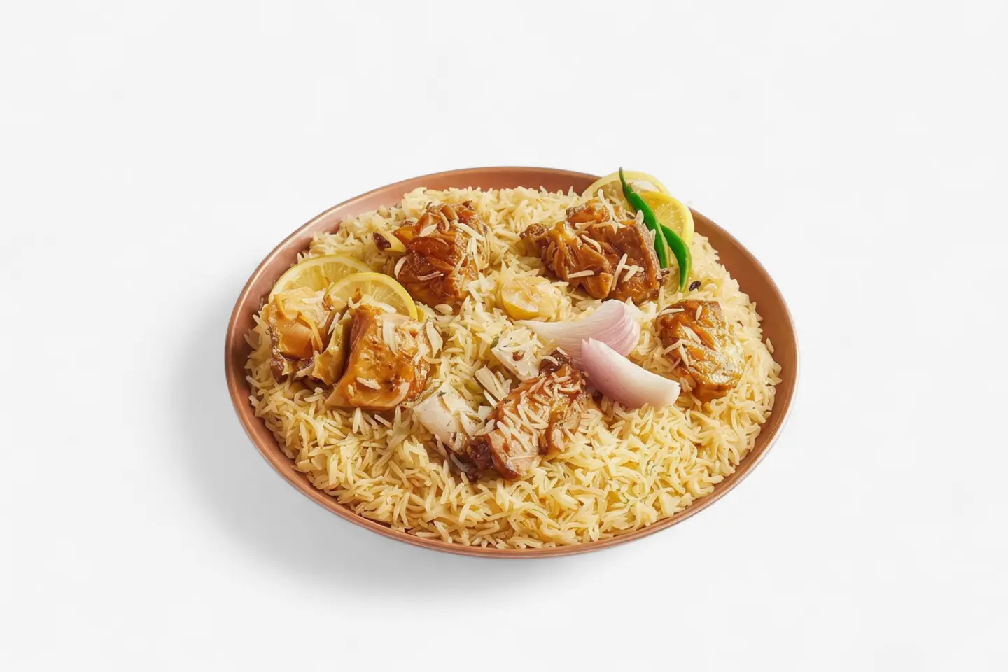 Half A Portion Of Biryani Meat