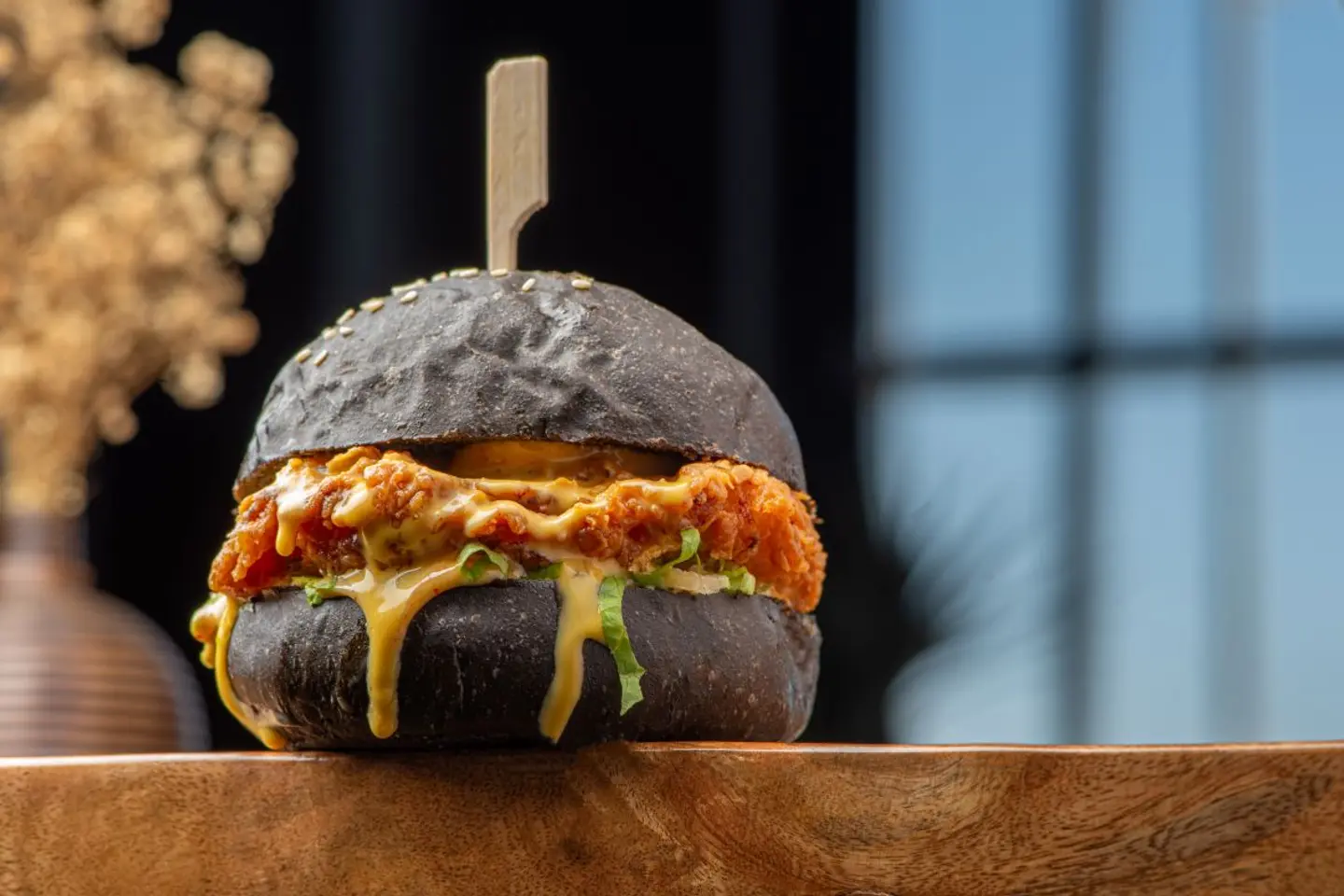 برجر دجاج سبايسي