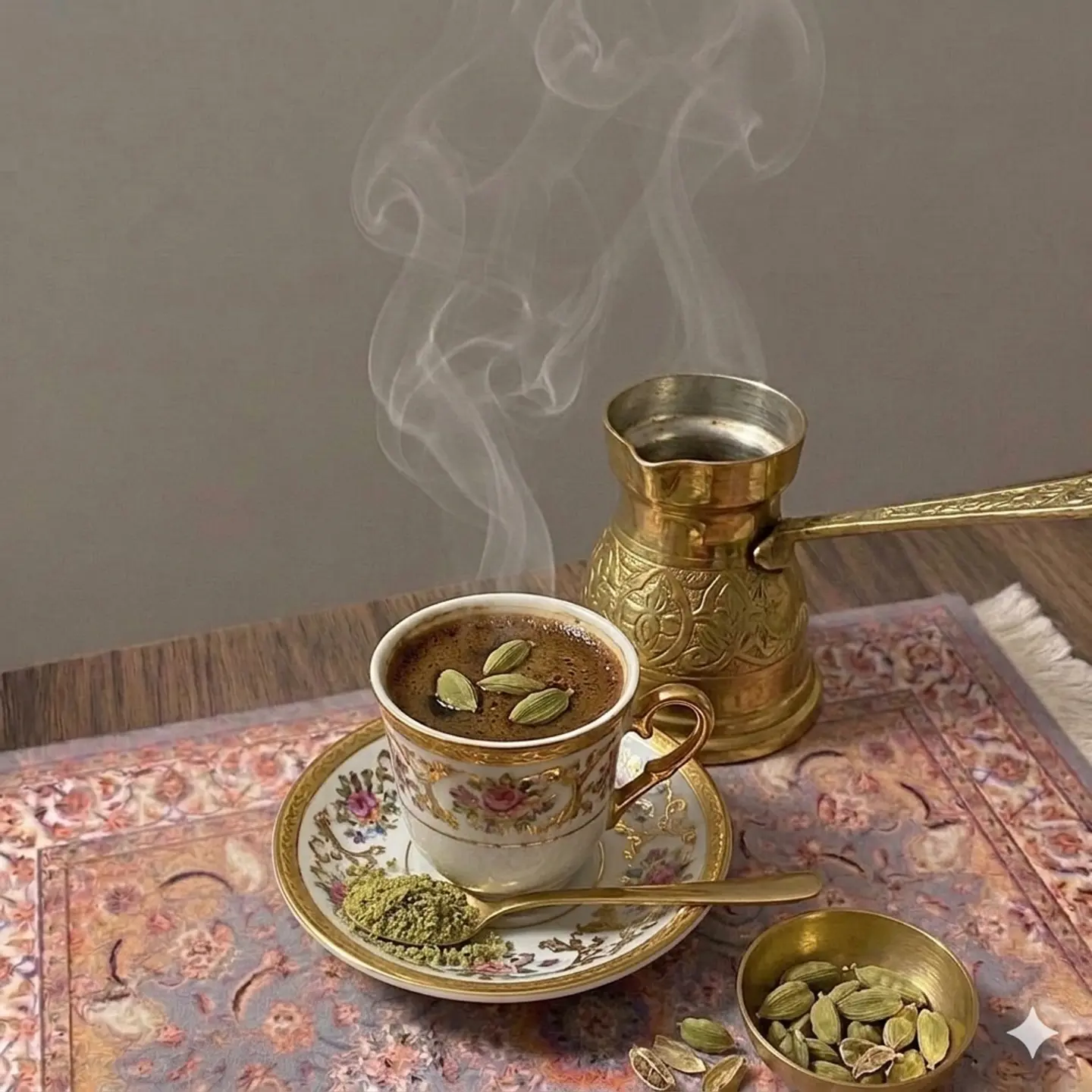قهوة تركي بالهيل