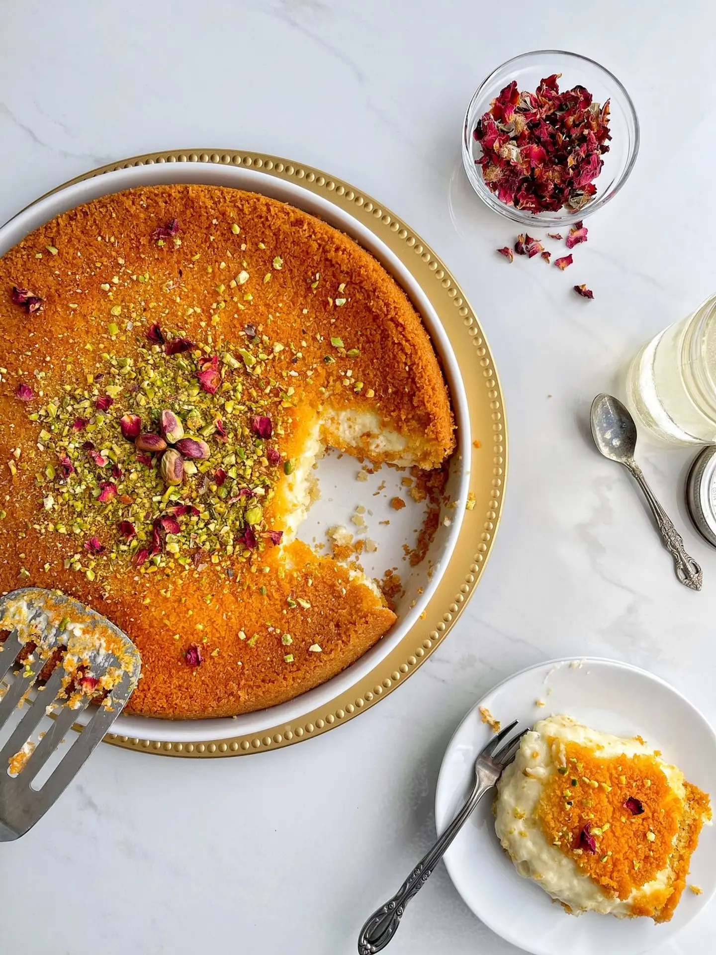 كنافة قشطة - صغير