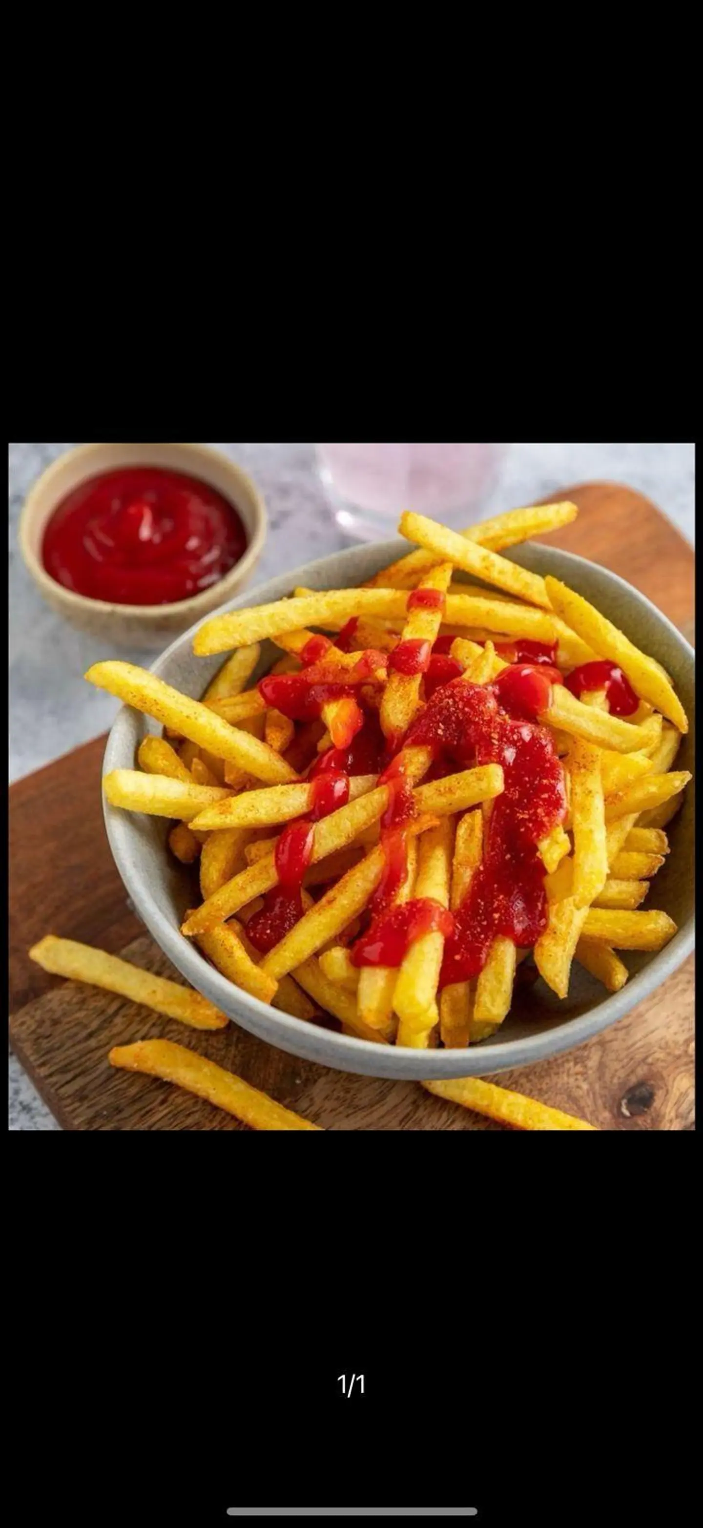 بطاطس كاتشب