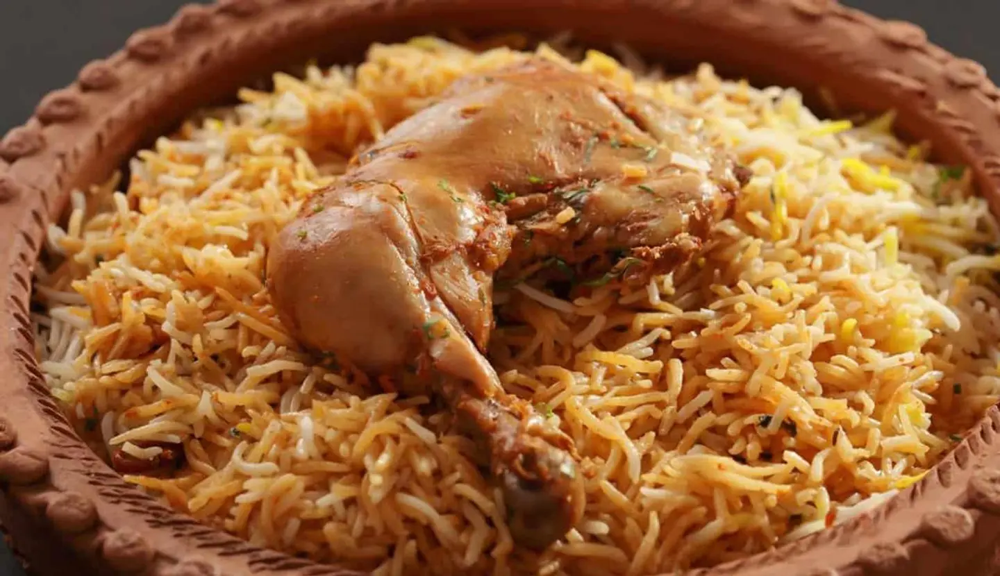 Amsha Pressed Basmati Rice Quarter Chicken