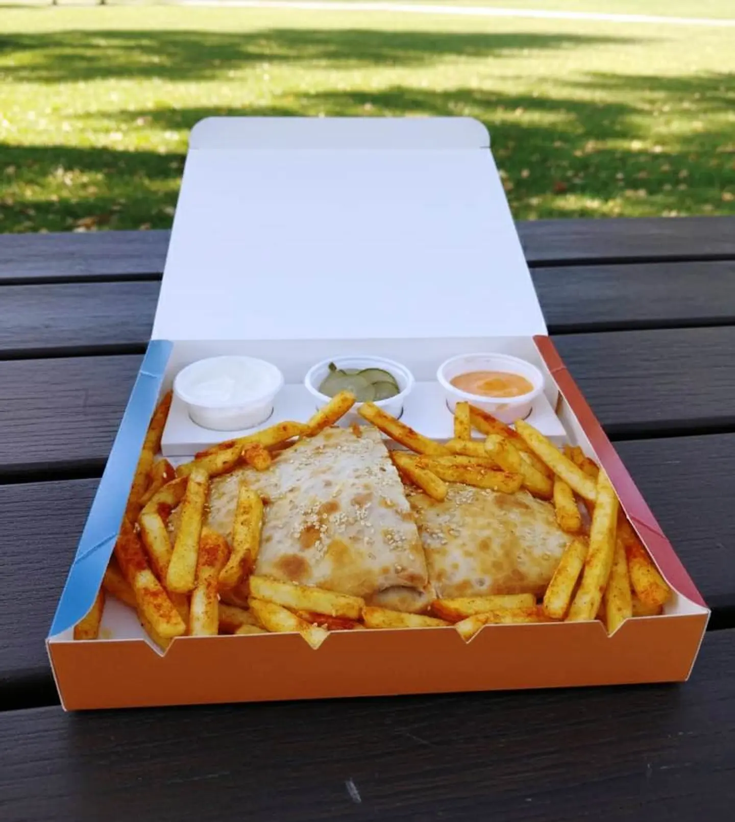 كالزون شاورما