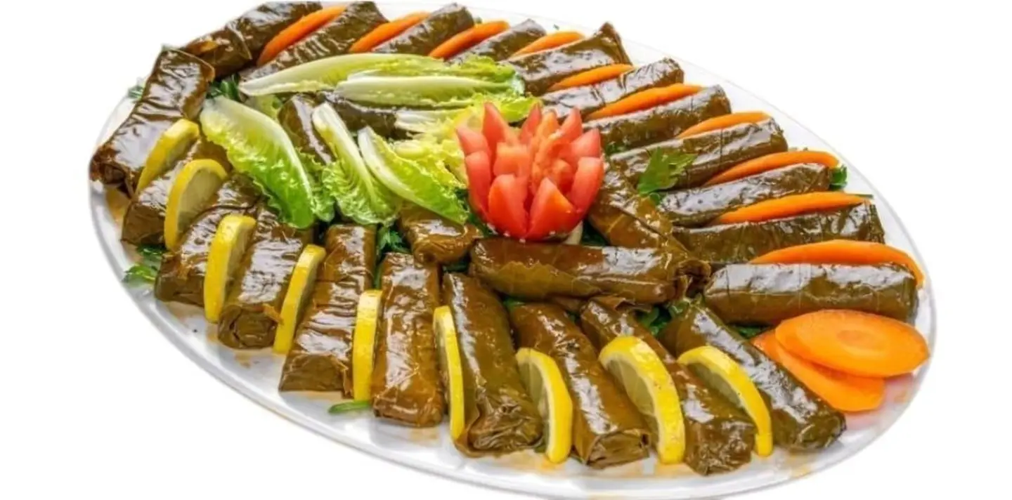 Plate Of Grape Leaves