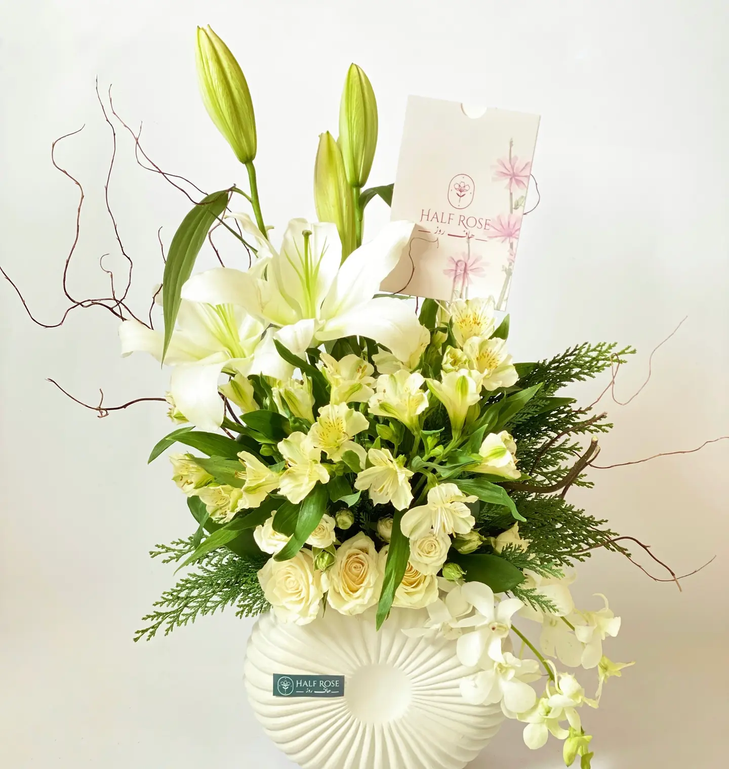 Luxury Vase With Arrangement Hf055