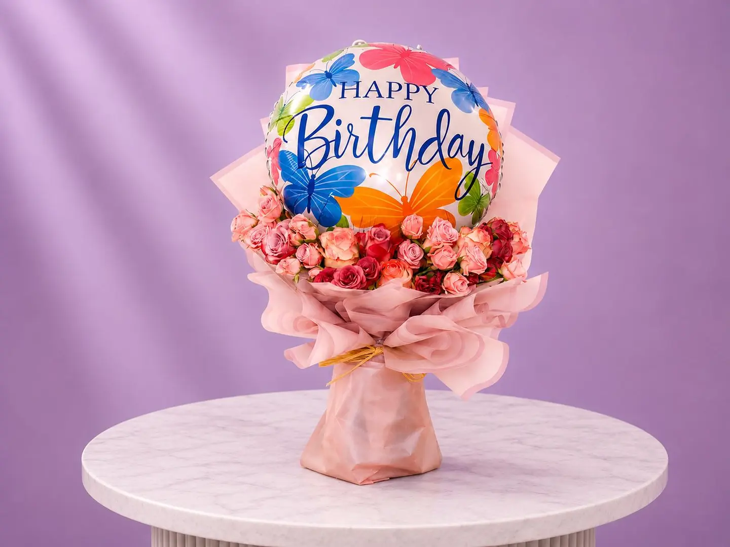 Flower Bouquet Birthday