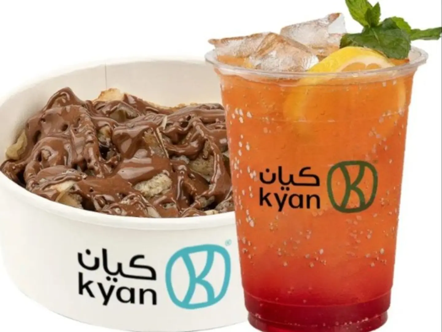 كريب فوتشيني مع كيان احمر