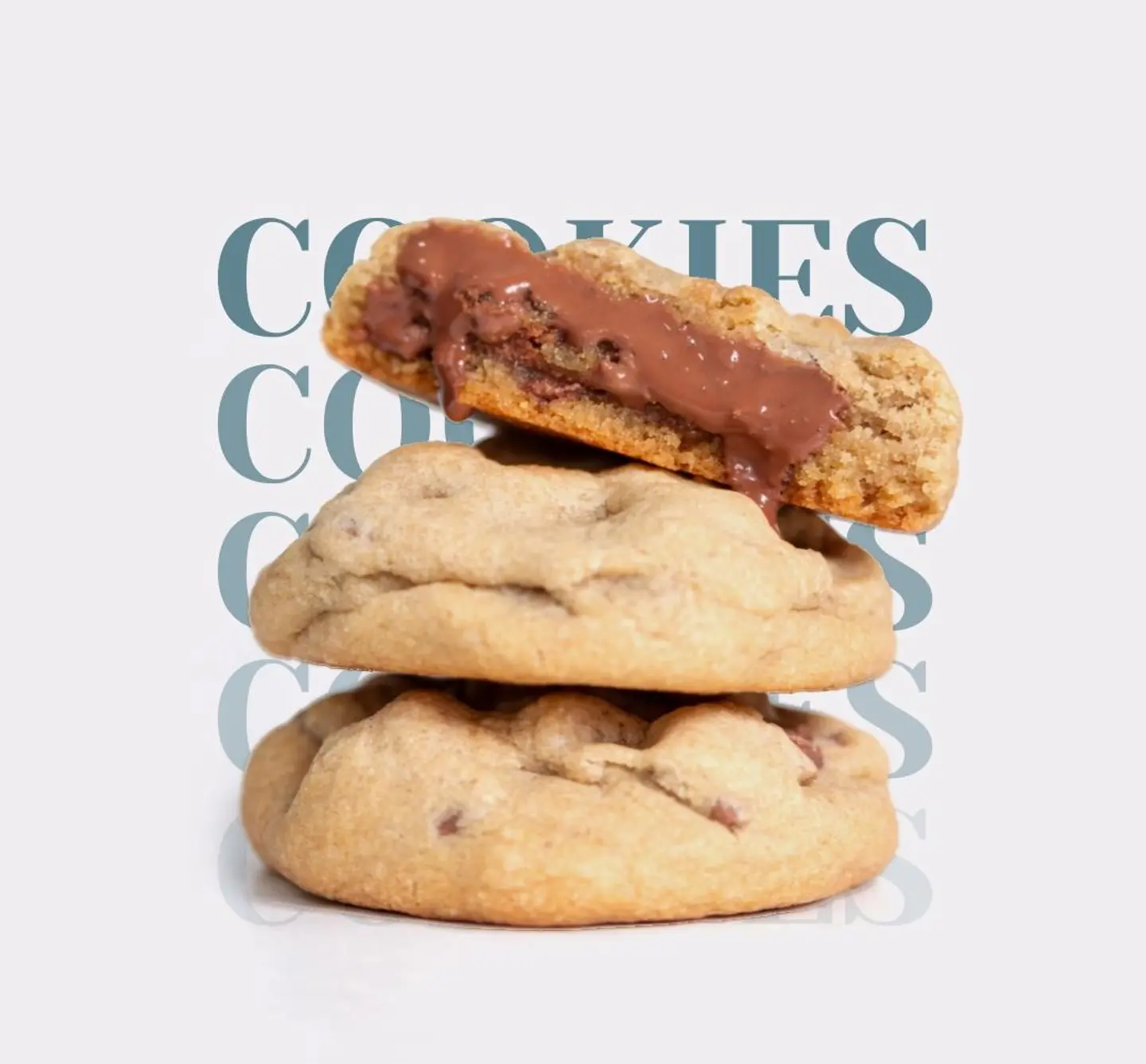 كوكيز بالحشوه البلجيكيه