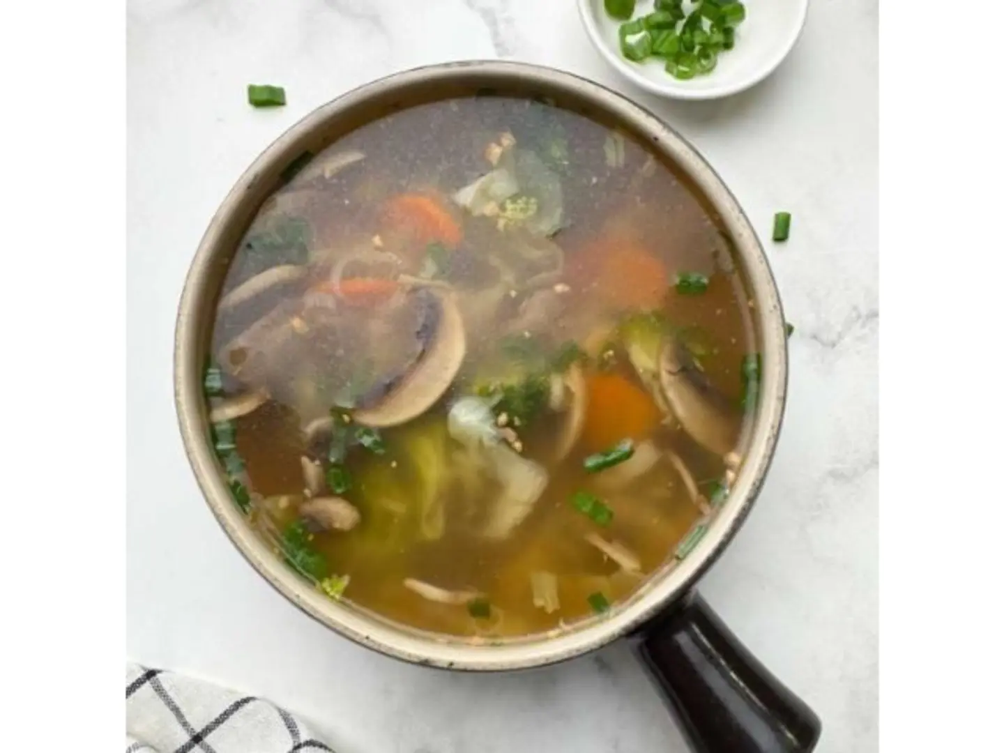 شوربة خضار صافية
