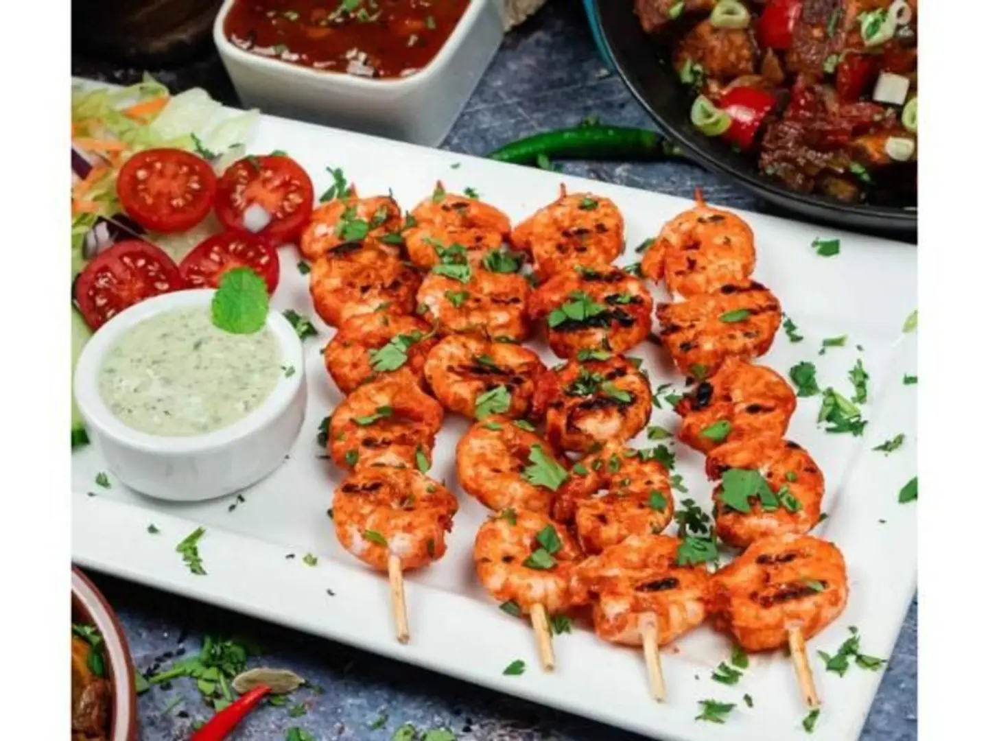 Tandoori Garlic Shrimp