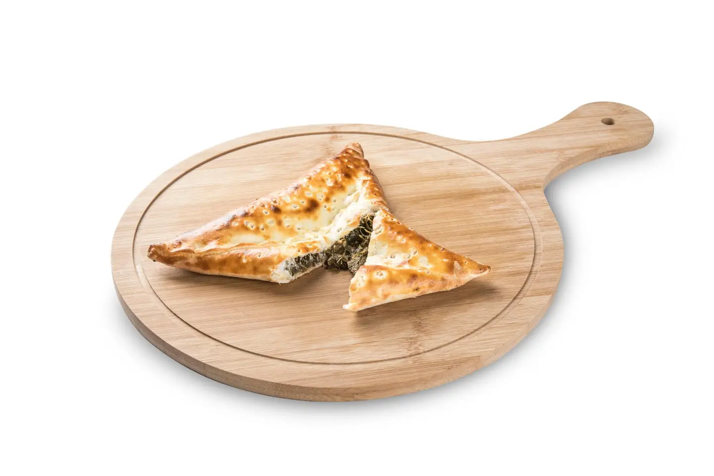 فطيرة سبانخ حار