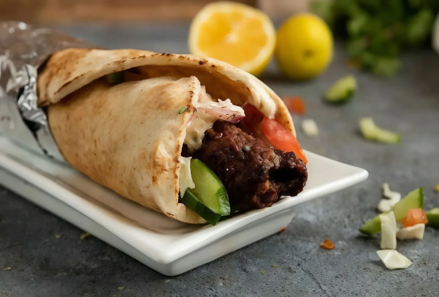 Royal Meat Kebab Sandwich