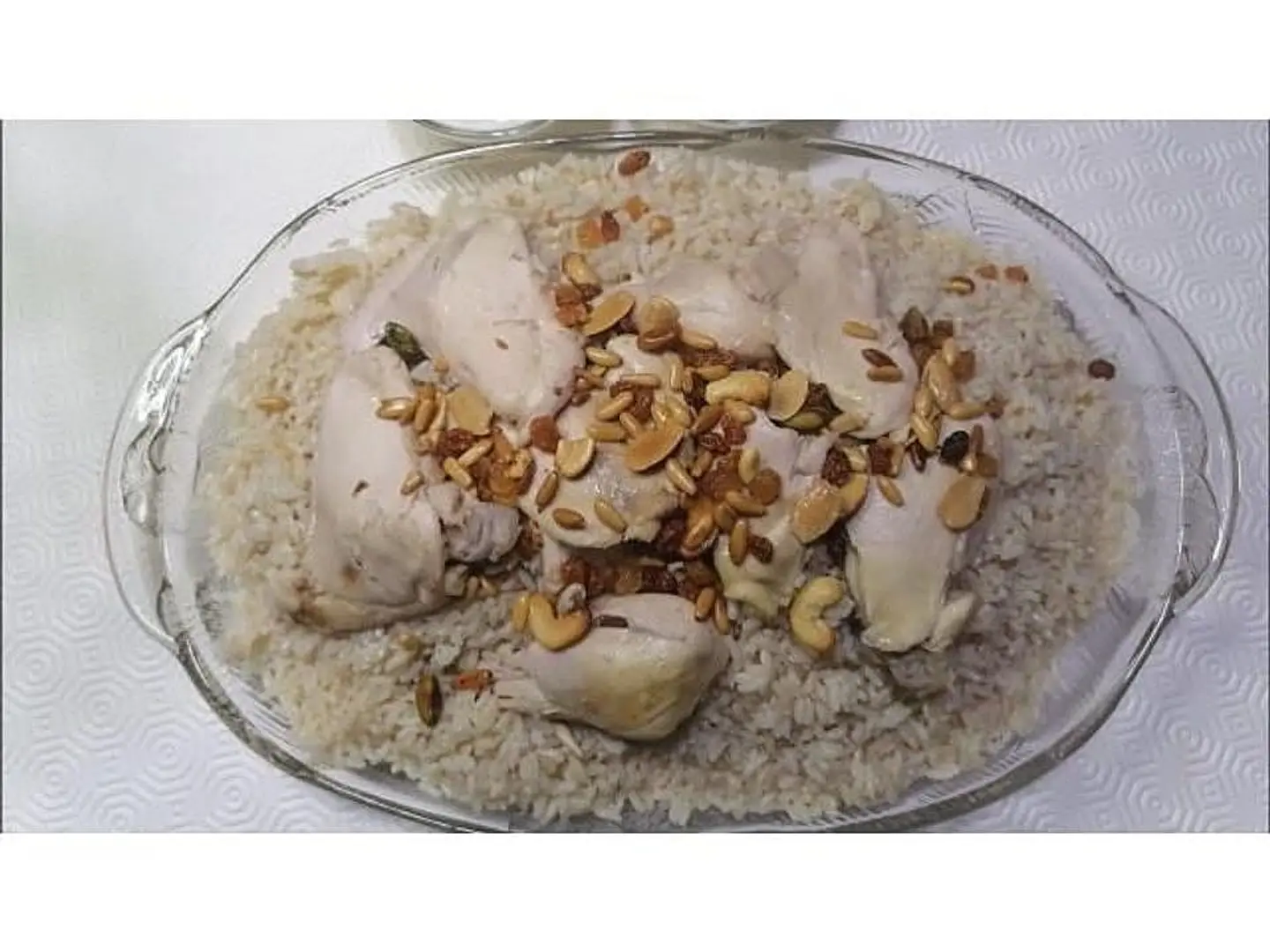 نص مسلوق مع الرز