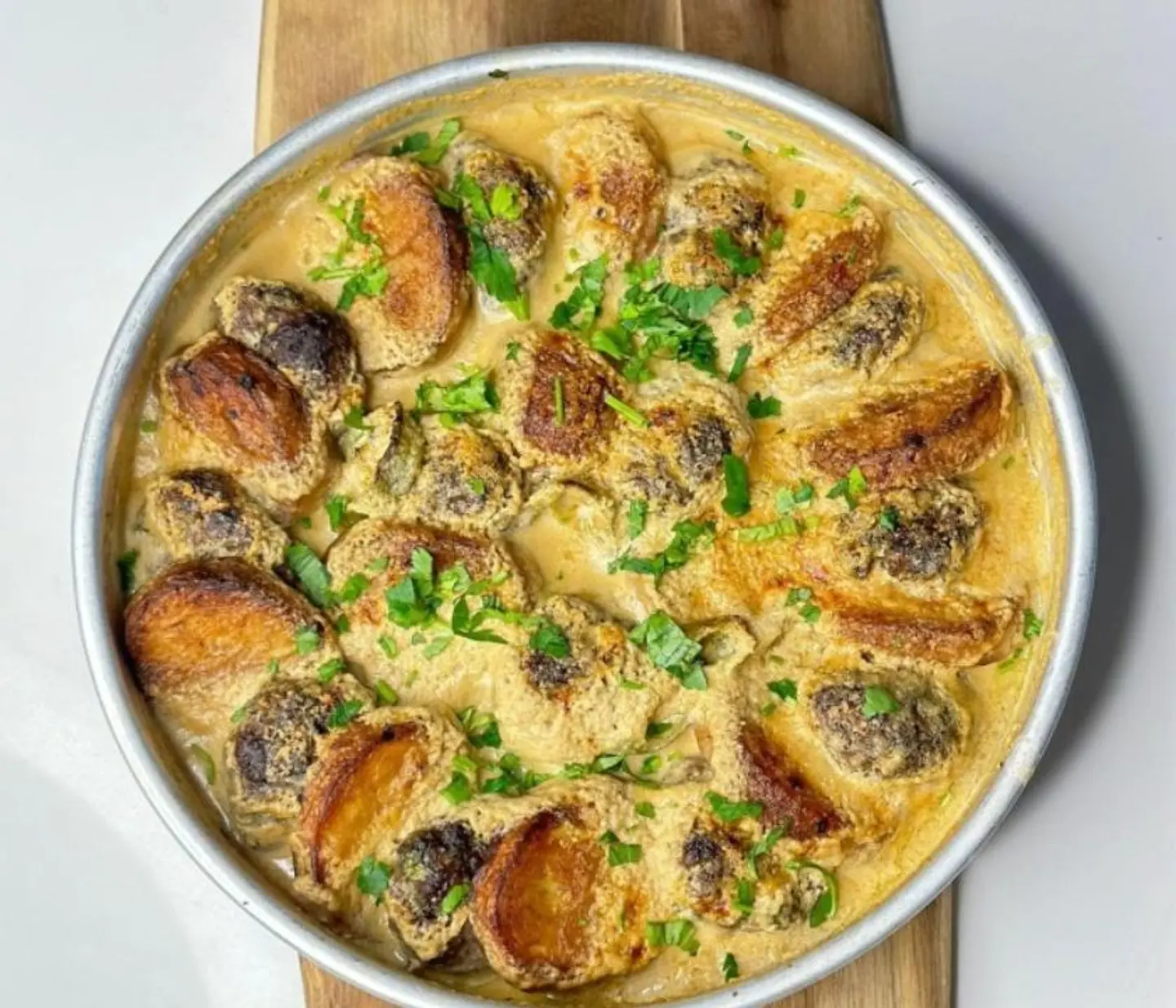 Meat Tray With Tahini