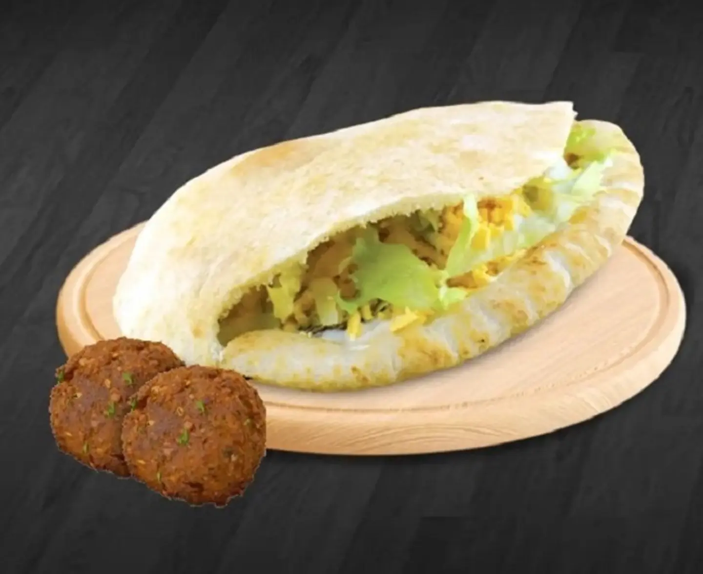 فلافل شامي مع بيض