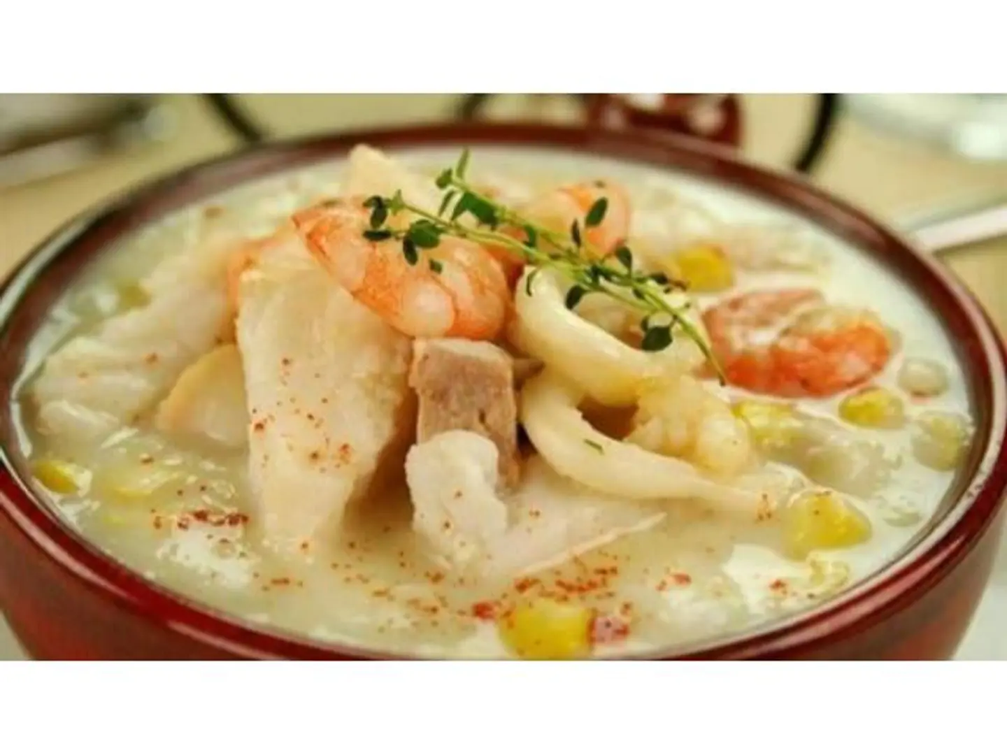Creamy Mixed Seafood Tagine