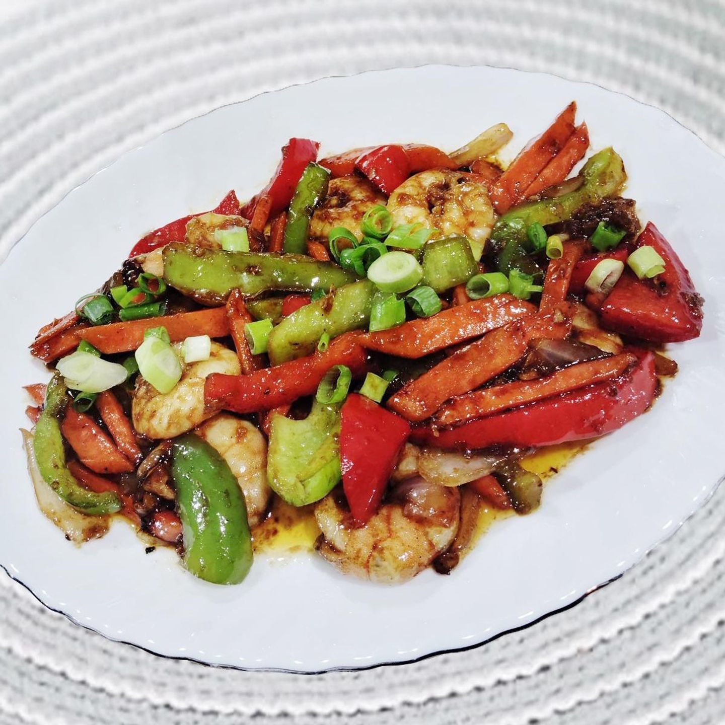 Stir Fry Shrimp