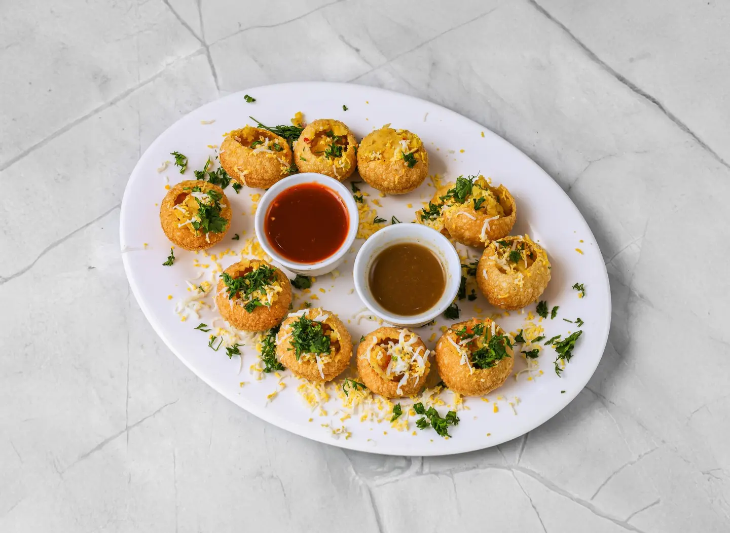 Pani Puri Gol Gappa