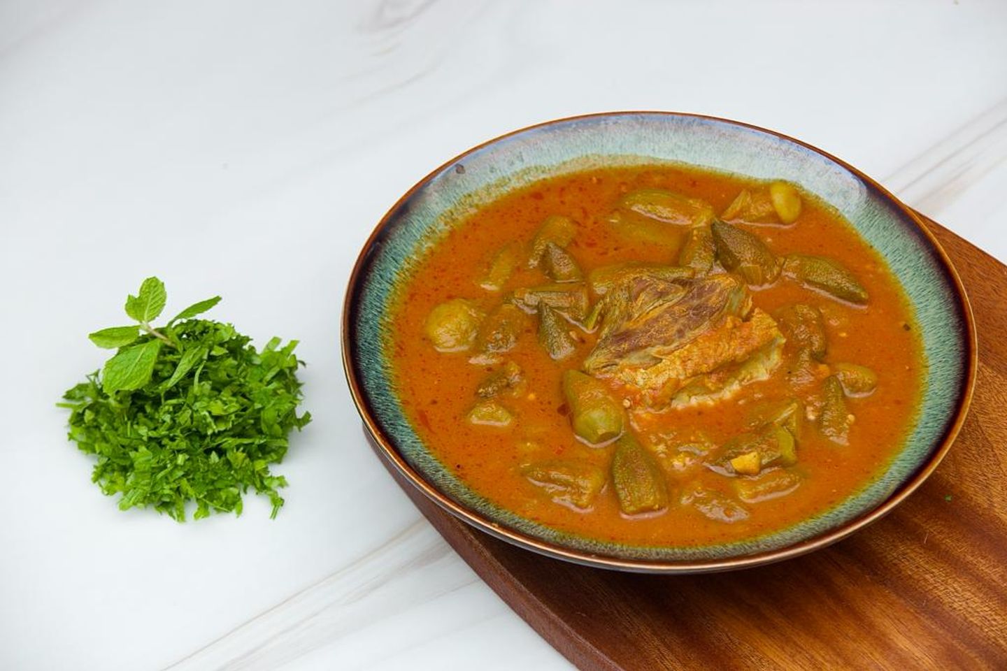 Okra Broth