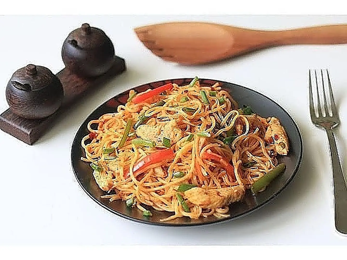 Spicy Chicken Sejwan Noodles