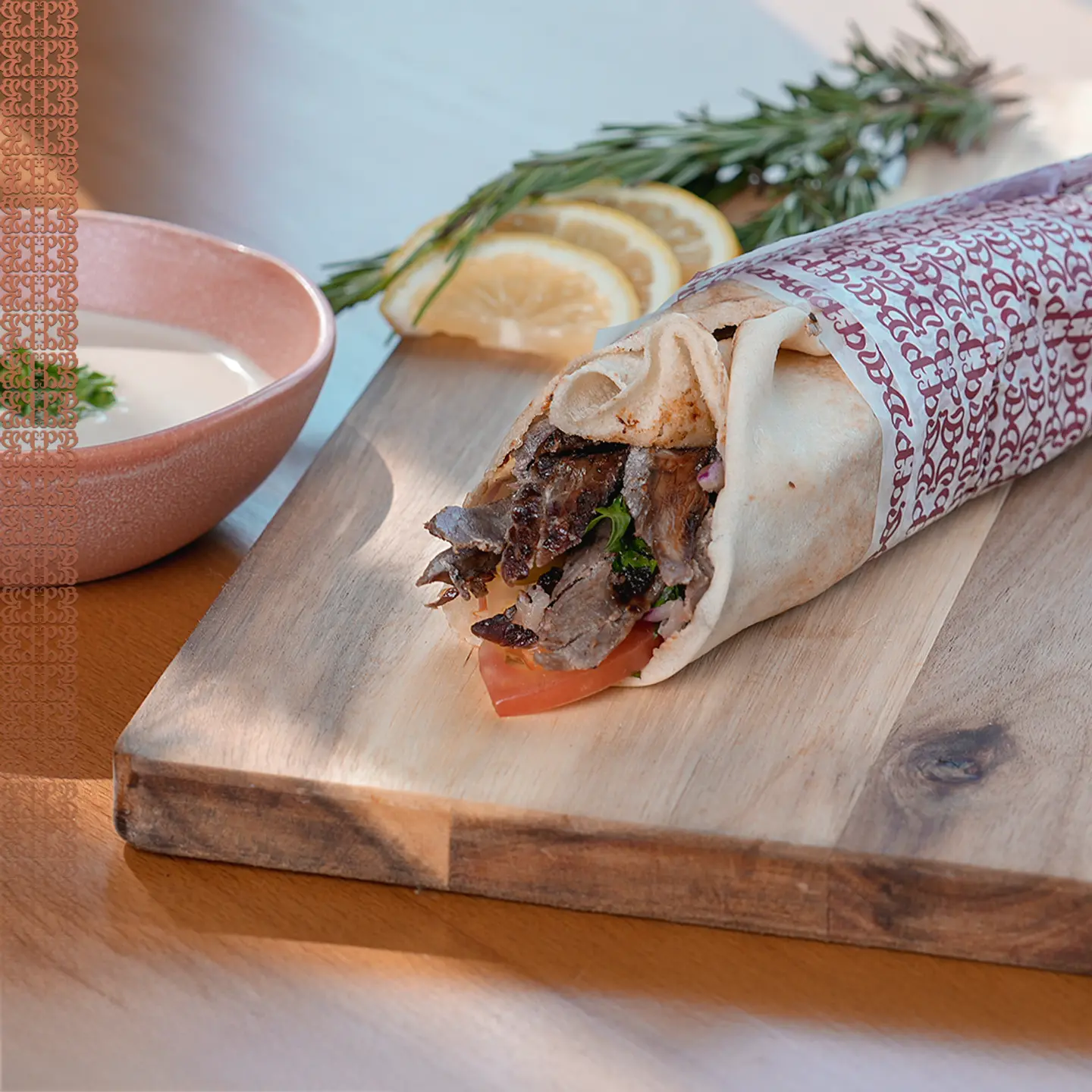 Beef Shawarma Sandwich