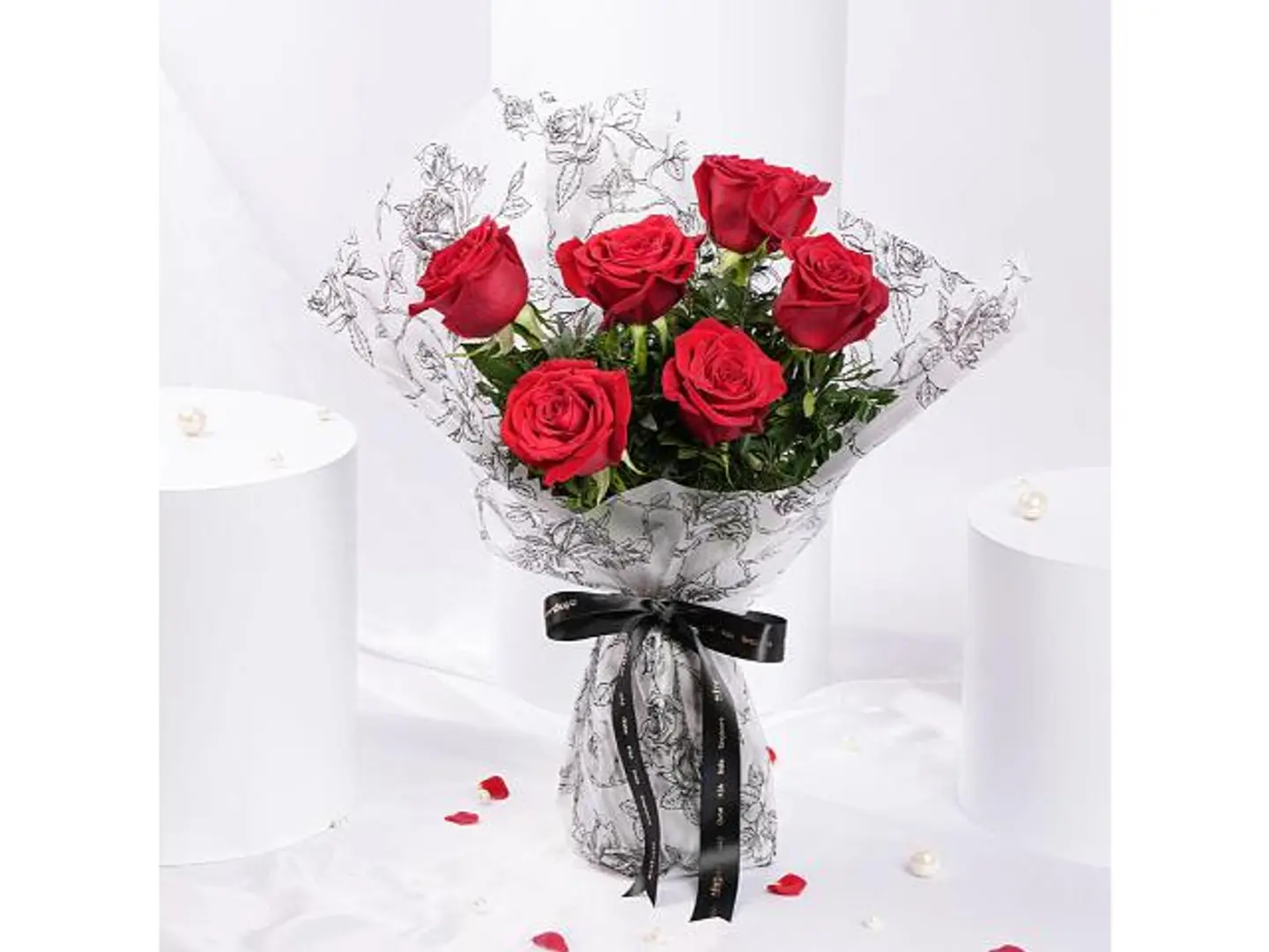 Bouquet Of Great Red Love