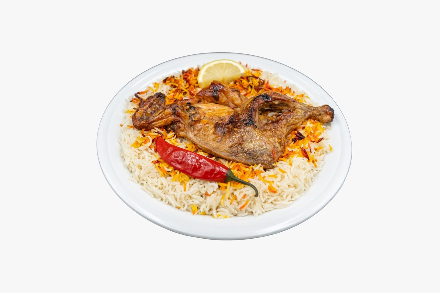 Half Madbi Chicken With Rice