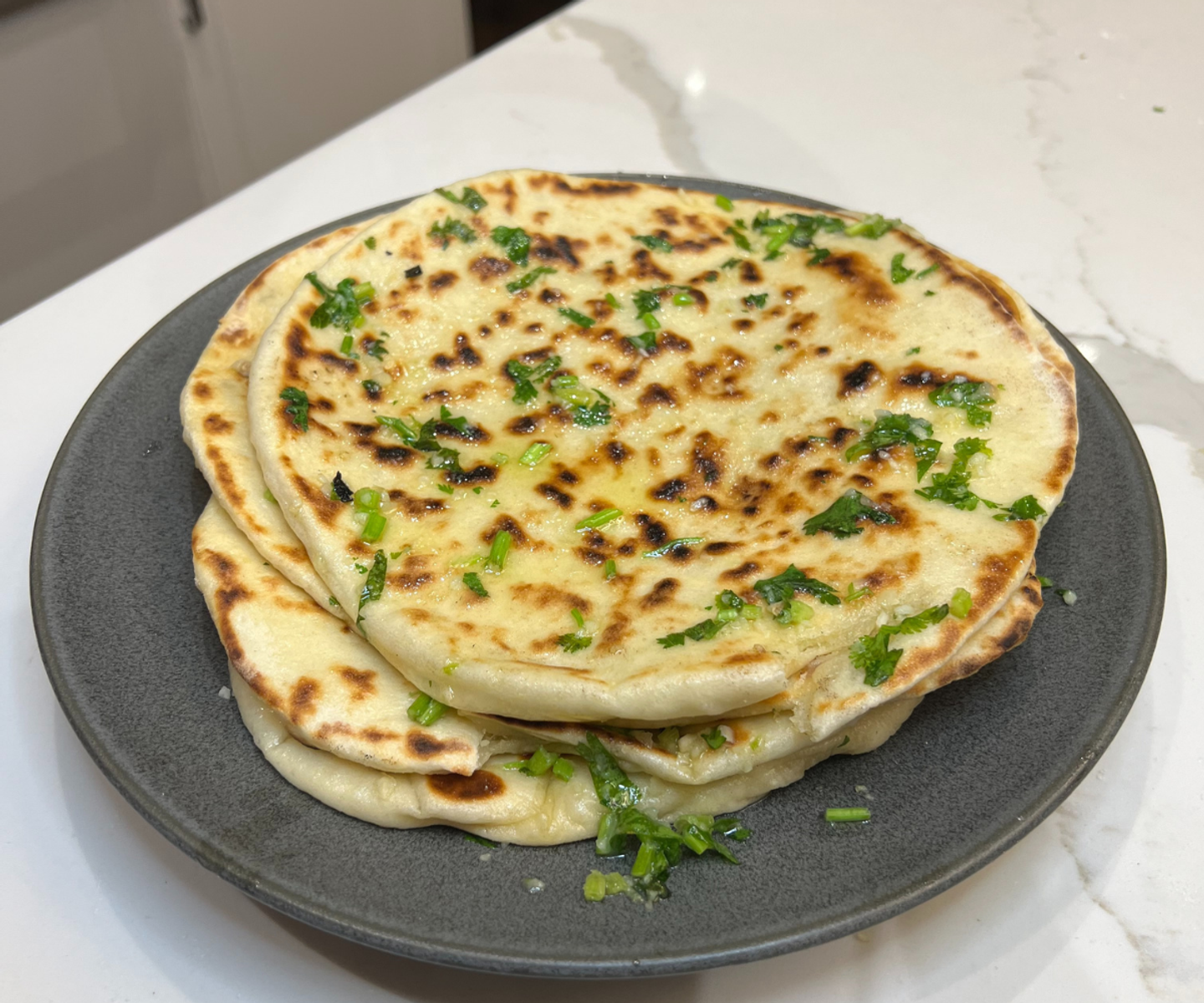 Stuffed Cheese Naan