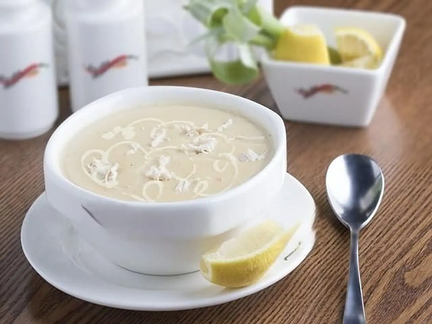 شوربة كريمة بالدجاج