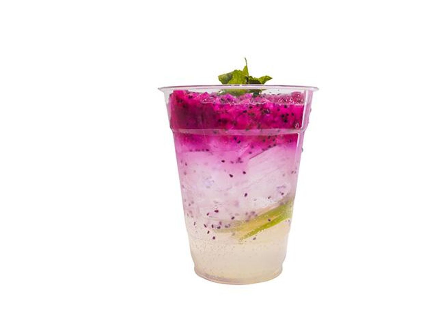 Dragon Fruit & Green Lemon Soda