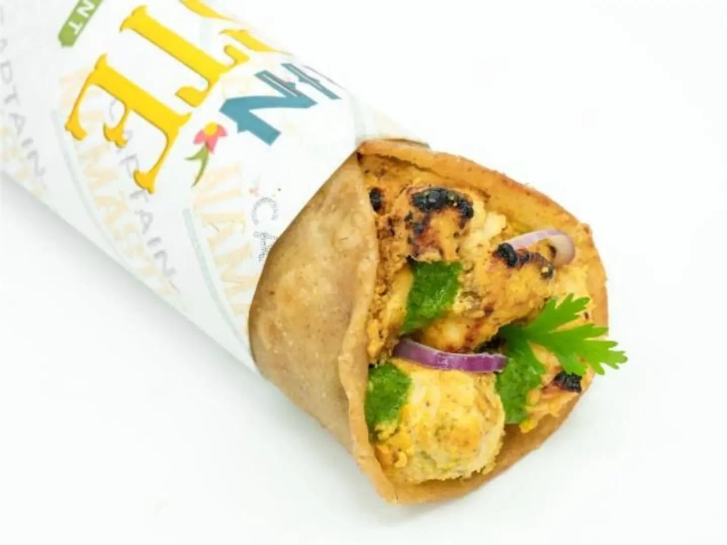 Captain Namaste Saffron Chicken Roll