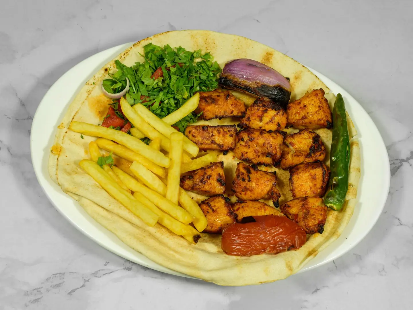 Shish Tawook For One Person