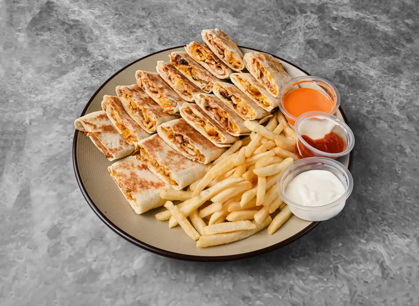 شاورما عربي دبل